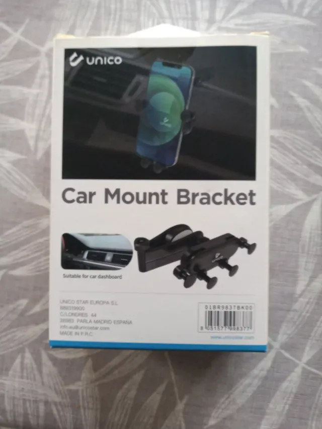 Soporte Coche Móvil UNICO Gravity Dashboard