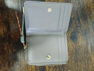 Tarjetero Bimba y Lola gris multicolor