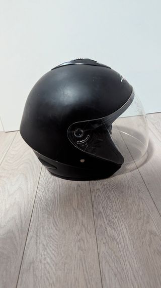 Casco Moto CAN Negro