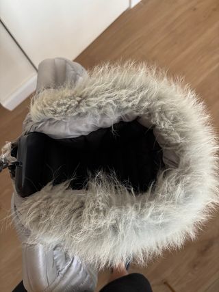 Giubbotto Refrigiwear Argento con Cappuccio