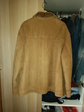 Chaqueta hombre beige talla L