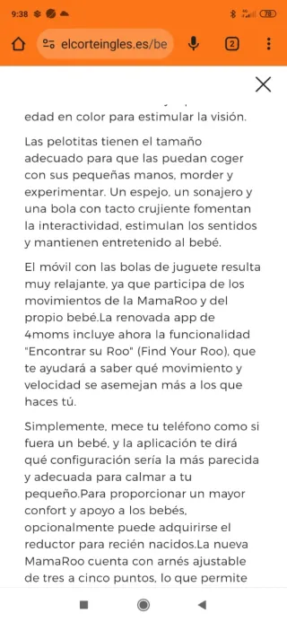 Hamaca 4moms mamaroo4