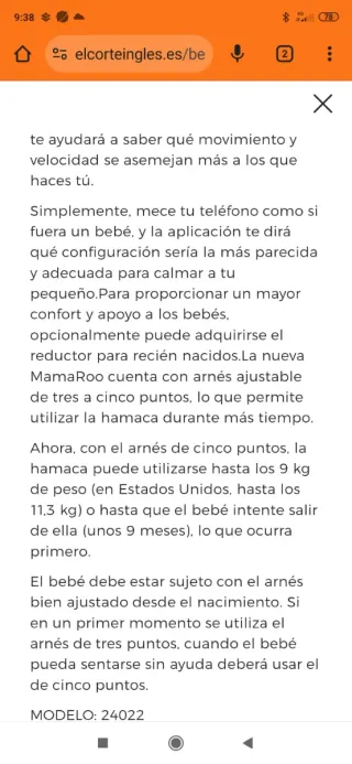 Hamaca 4moms mamaroo4