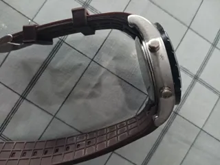 Reloj Eve MonCrois Marrón y Plateado