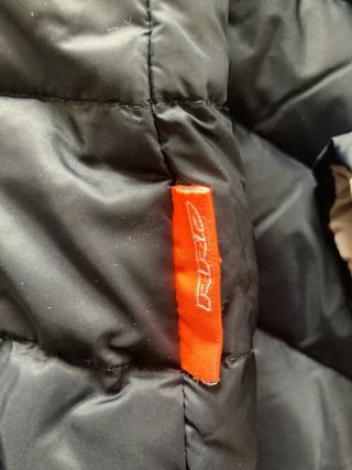 Piumino donna RRD blu e cipria mezza stagione