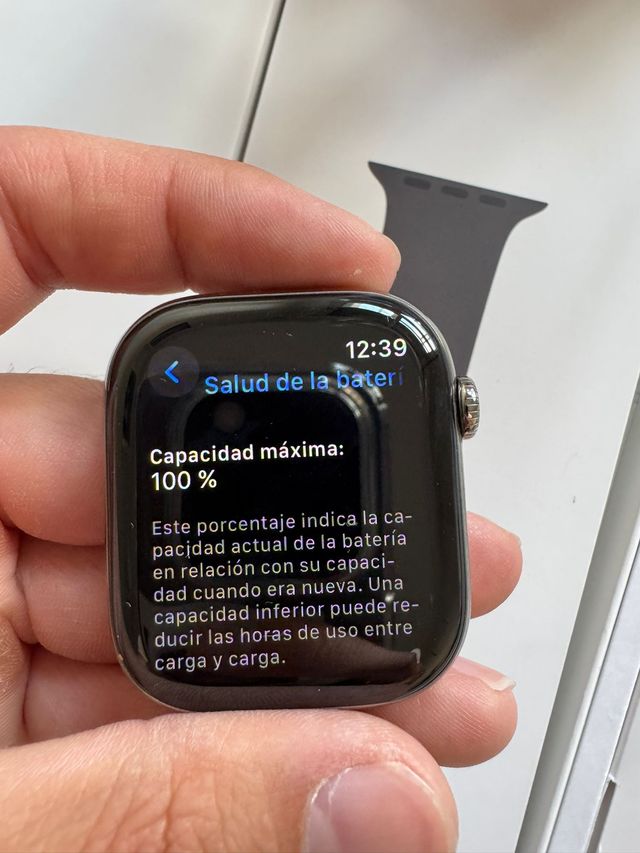 Apple Watch 10 46mm Stainless Steel 100%