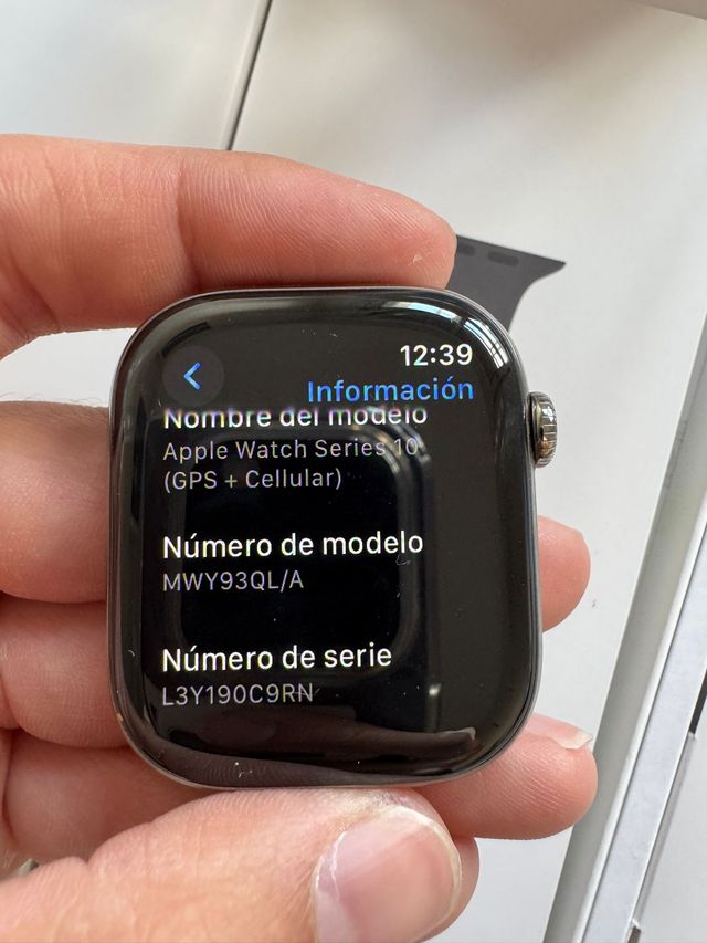 Apple Watch 10 46mm Stainless Steel 100%