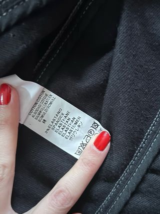 Cazadora vaquera negra vintage Cimarron Paris