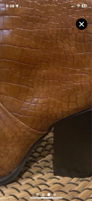 Botín Country Talla 40 Puntera Metálica