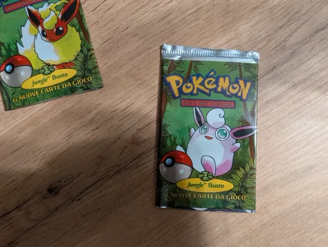 Pokemon Jungle Buste 3 pack Carte Flareon Cyther