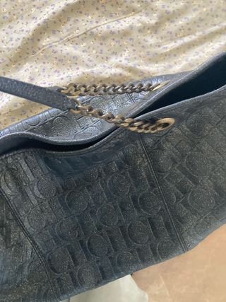 Bolso Carolina herrera Cuero Negro