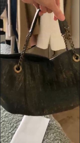 Bolso Carolina herrera Cuero Negro
