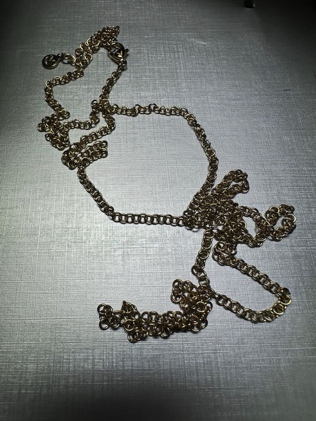 Collar Viceroy Piel y Chapado