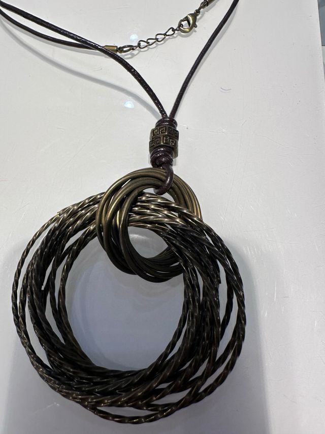 Collar Viceroy Piel y Chapado