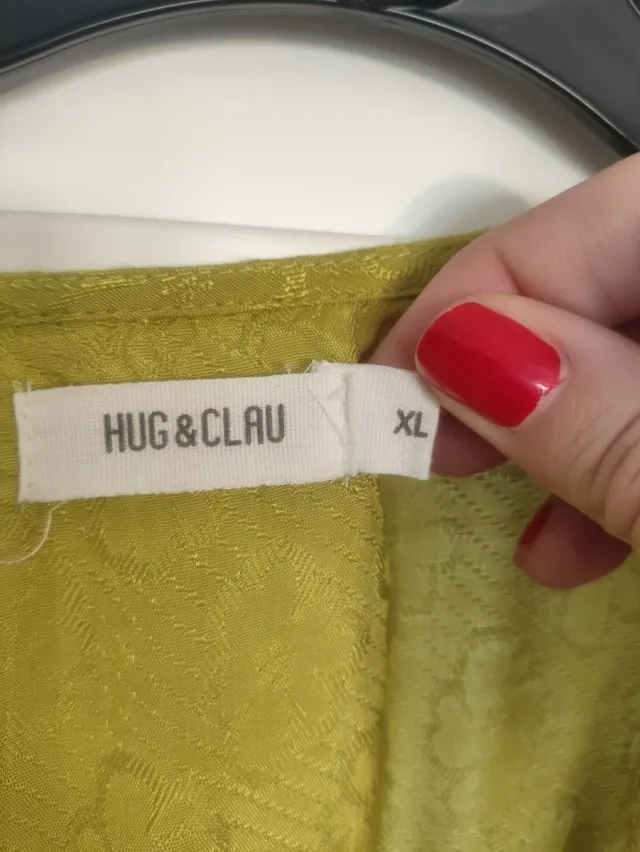 Vestido Hugo & Clau verde lima