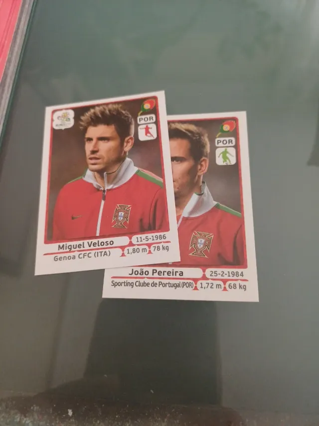 Cromos Panini Euro 2012
