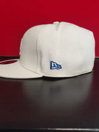 Gorra New Era 59FIFTY LA Beige Rosa Talla 7.1/2