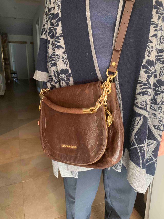 Bolso Michael Kors Marrón y Dorado