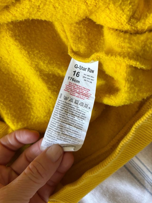 Sudadera G-Star RAW Amarilla