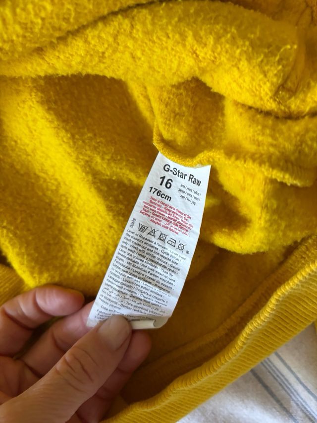 Sudadera G-Star RAW Amarilla