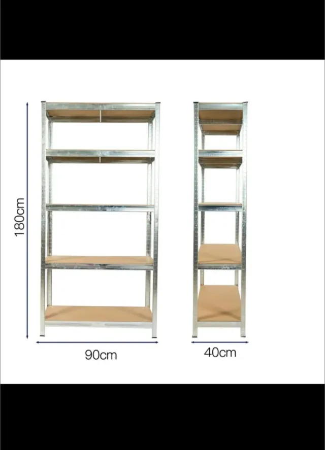 NUEVAS# Scaffalature in metallo galvanizzato