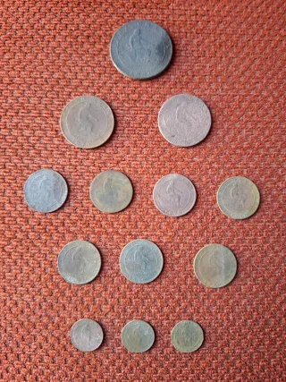 Lote monedas Gobierno Provisional España