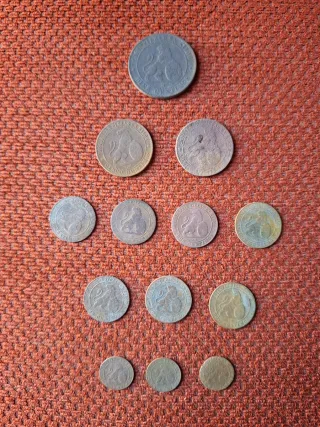 Lote monedas Gobierno Provisional España