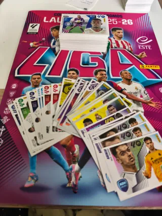 153 Cromos Liga Este 25-26 Sin Repetir