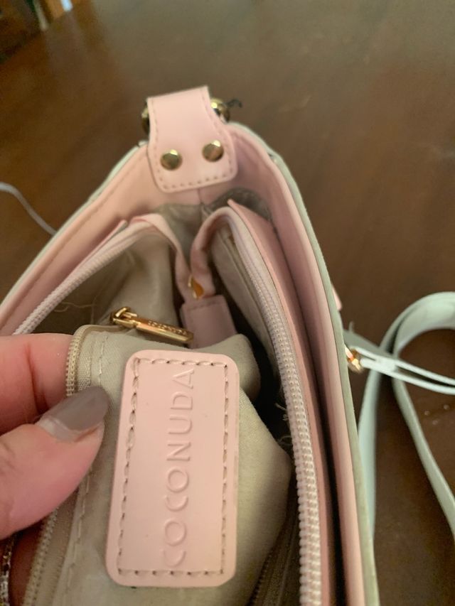 Borsa rosa beige coconuda