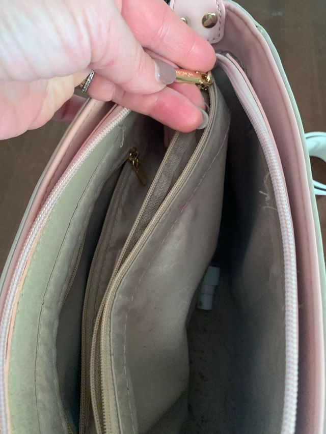 Borsa rosa beige coconuda