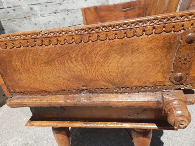 Panca antica in legno massello indonesia