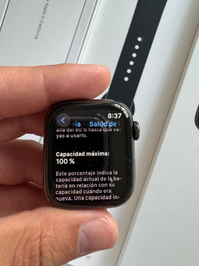 Apple Watch 8 41mm Acero Inoxidable 100%