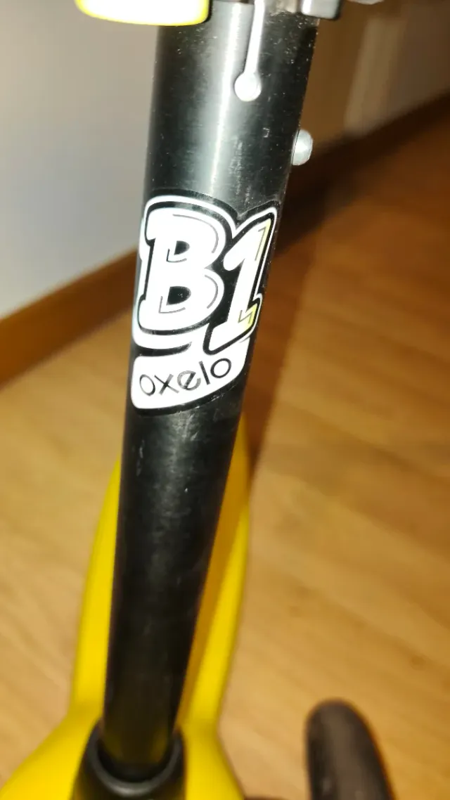 Patinete infantil 3 ruedas amarillo