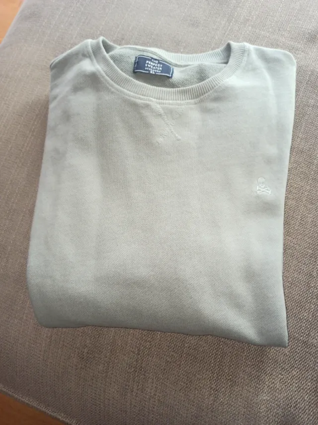 Sudadera Scalpers Verde Oliva Talla XL