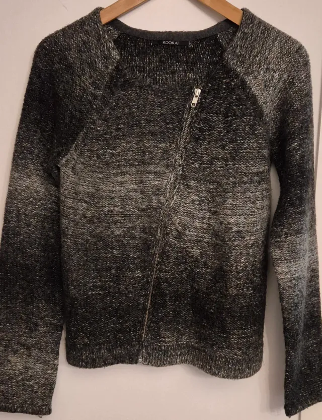 Chaquetita Kookai punto cremallera S