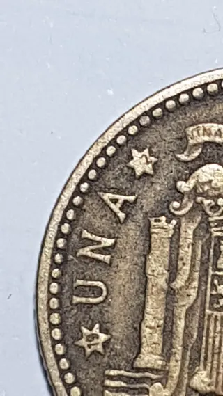 Moneda 1 Peseta 1947