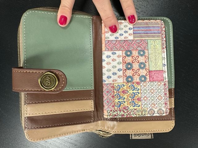 Monedero Sweet Candy Patchwork Vintage
