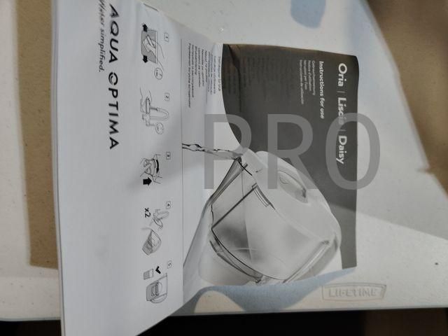 Jarra de filtro de agua - Aqua Optima