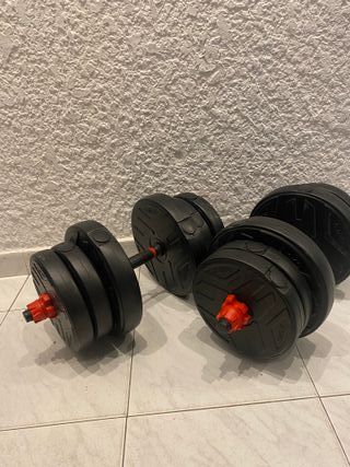 Mancuernas Ajustables Pesas Gimnasio