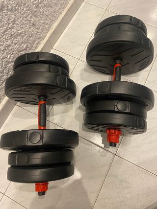 Mancuernas Ajustables Pesas Gimnasio