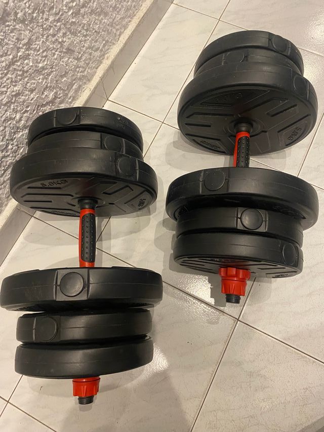 Mancuernas Ajustables Pesas Gimnasio