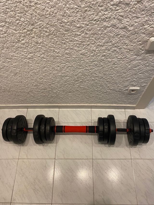 Mancuernas Ajustables Pesas Gimnasio