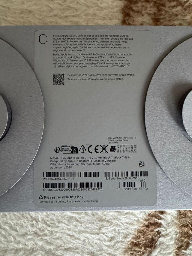 Apple Watch Ultra 2 Negro