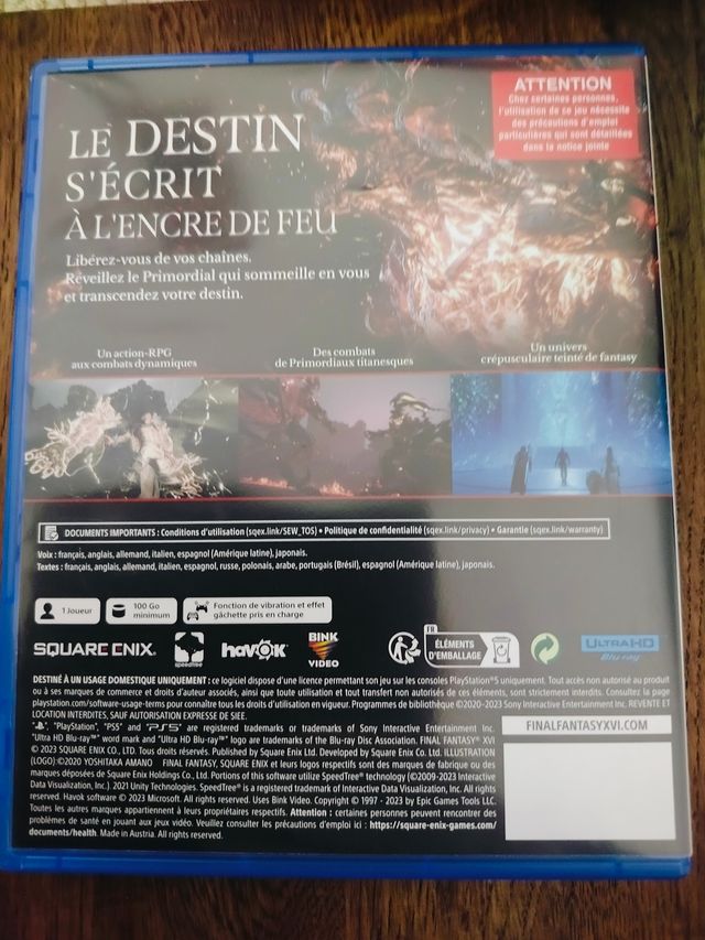 Final Fantasy XVI - PS5