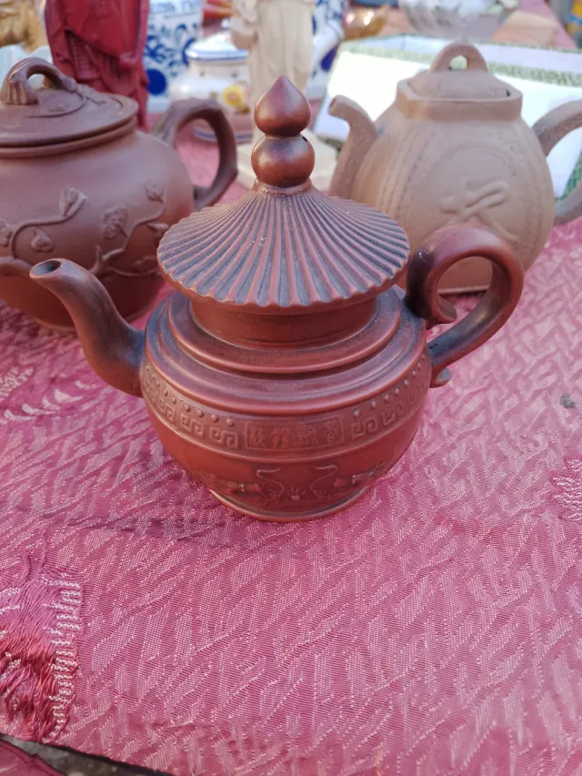 Teiera cinese in terracotta