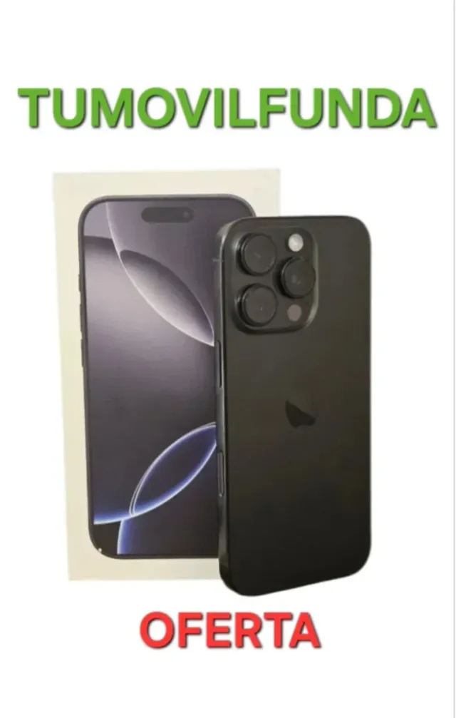 iPhone 16 Pro Max 256GB Negro OFERTA