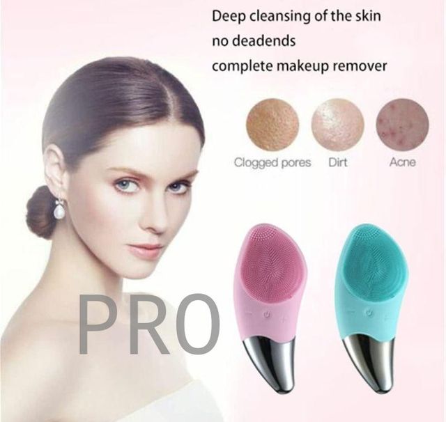 Cepillo de limpieza facial de silicona - Beper