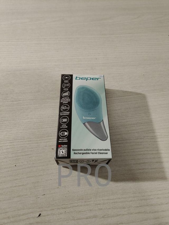 Cepillo de limpieza facial de silicona - Beper