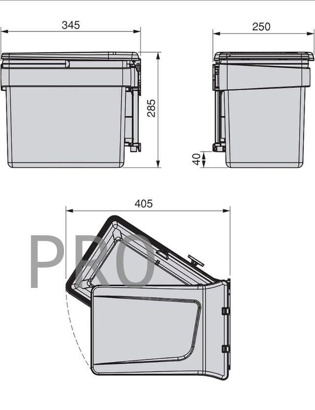 Contenedor de Basura - Emuca
