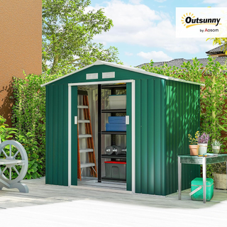 Casetta da Giardino Porta Utensili in Lamiera di A